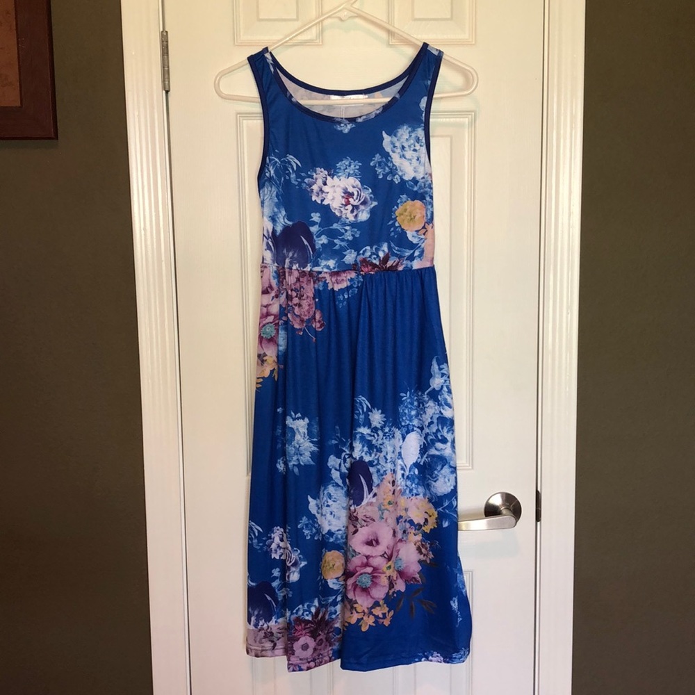 Fashion sundress floral print